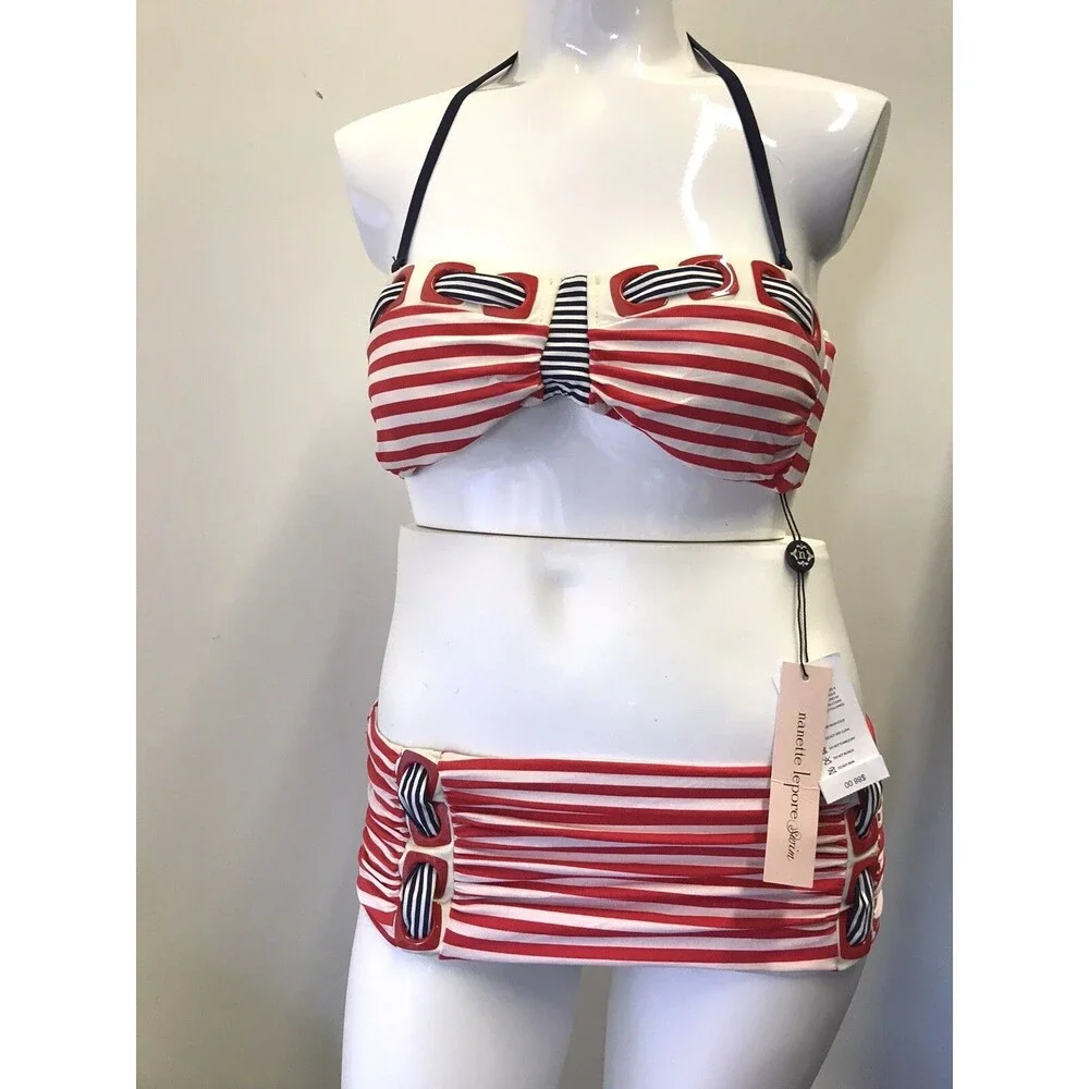 Nanette Lepore Riviera Nautical Stripe Bikini